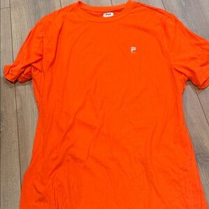 Fila Men's Vibrant Orange Tee